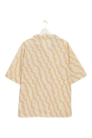 Chemise Sumer Waves - Ecru et beige