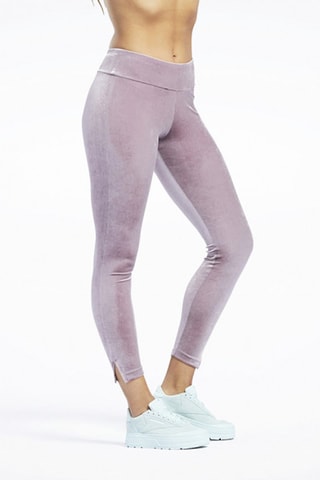 Legging en velours - Mauve - Reebok