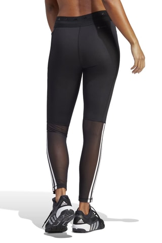 Legging d’entraînement taille haute TF Glam 7/8 - Noir