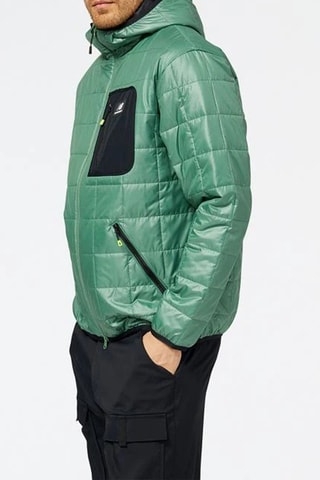 Doudoune à capuche All Terrain - Kaki - New Balance