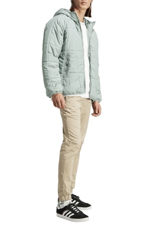 Doudoune à capuche ADV Puff - Vert d’eau