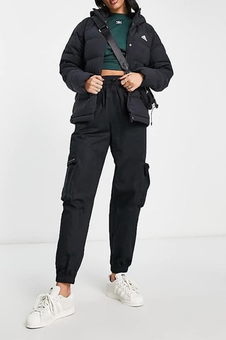 Gewatteerde Jas met Capuchon Helionic - Zwart - Adidas