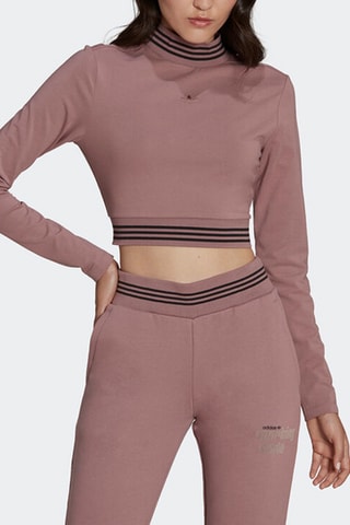 T-shirt cropped Originals Retro - Rose - Adidas