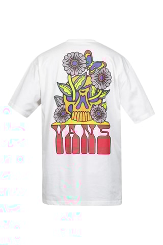 T-shirt vibin - Blanc - Vans