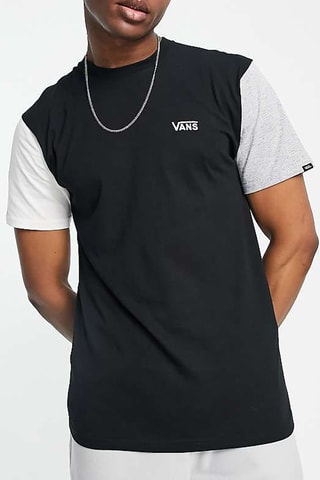 T-shirt Opposite - Zwart - Vans