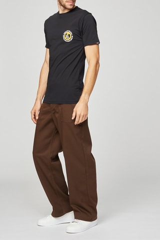 T-shirt Staying Grounded Zwart en Wit