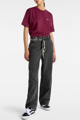 T-shirt Left Chest - Bordeaux