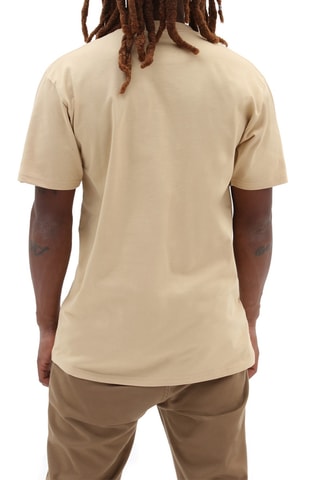 T-shirt Mn Left Chest Logo Tee Beige