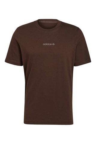 T-shirt Originals Tonal Textures - Marron
