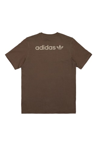T-shirt Originals Tonal Textures - Marron