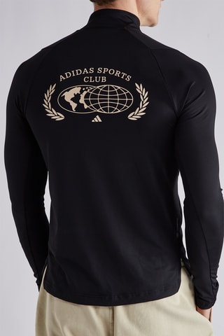 T-shirt d’entraînement Sports Club - Noir