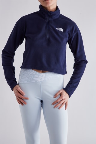 Sweat polaire 100 Glacier - Bleu marine