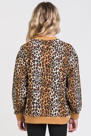 Sweat Leopard Luxe - Marron - Adidas