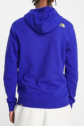 Sweat à capuche oversize 1966 Smile - Bleu nuit