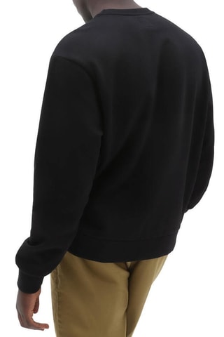 Sweater Relaxed Fit Crew - Zwart