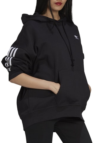 Sweat à capuche Adicolor Classics Oversize - Noir