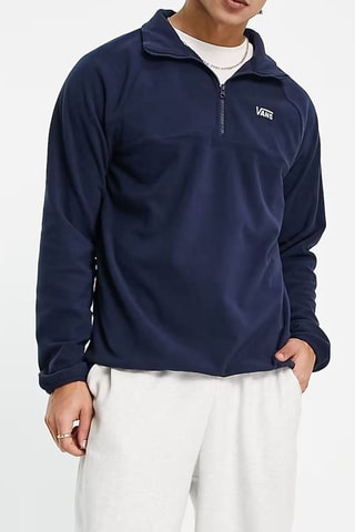 Fleece Sweater - Marineblauw - Vans