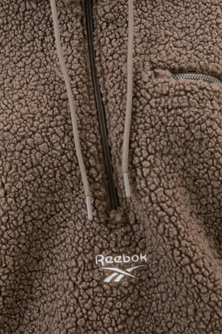 Sweat polaire - Marron - Reebok