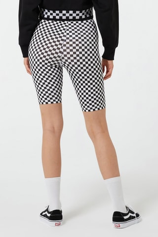 Cycliste Flying - Noir et blanc