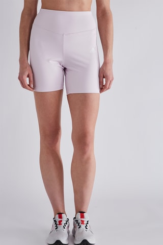 Cycliste d'entraînement taille haute Hyperglam 3 - Rose poudré et blanc