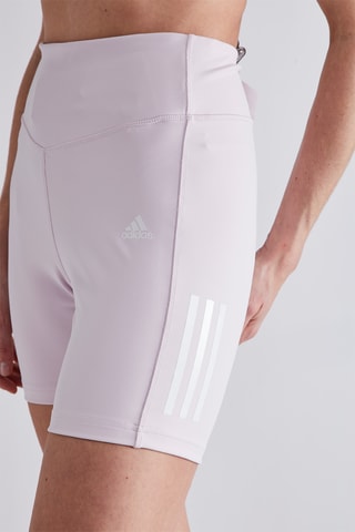 Cycliste d'entraînement taille haute Hyperglam 3 - Rose poudré et blanc