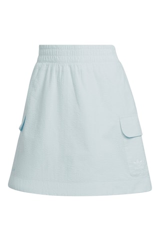 Jupe patineuse Poplin - Bleu clair