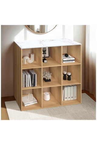 Mueble 9 casilleros Marceau - 88 x 30 x 88 cm