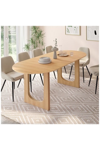 Mesa extensible Mathis - 200 x 75 x 90 cm