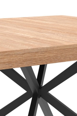 Mesa Soline - Natural y negro