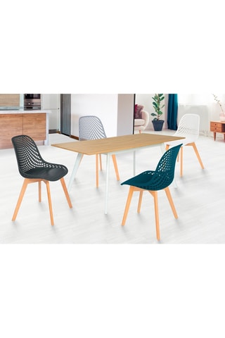 4 sillas Maelle - 54 x 86 x 56 cm