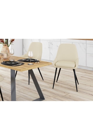 2 sillas Ornella - 47,5 x 79 x 54 cm