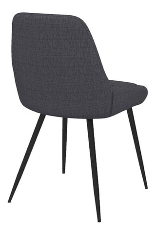 4 sillas Ornella - Gris oscuro