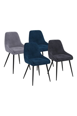 4 sillas Olivia - 47,5 x 79 x 54 cm