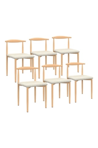 6 sillas Adam - 50 x 74 x 48 cm