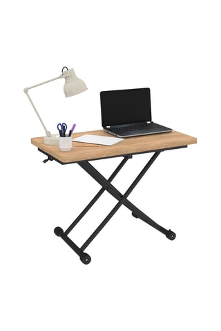 Mesa de centro extensible y elevable Tribeca - 100 x 30/75 x 57/114 cm