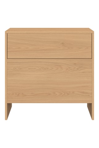 Mesa auxiliar con superficie abatible Faustine - 50 x 50 x 25 cm