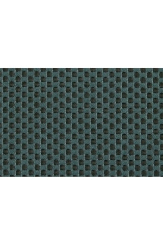 Puf con arcón Atome - Azul pato - De poliéster 