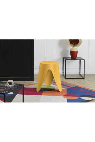 2 taburetes Eve - Mostaza