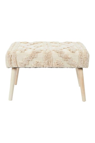 Banco de madera de pino Mirage - 60 x 40 x 32 cm