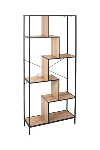 Mueble - Negro e imitación madera