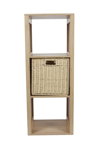 Mueble de organización modulable con 3 compartimentos Klaus - 39 x 99 x 32 cm