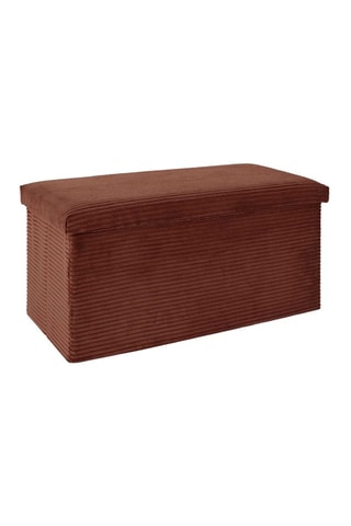 Banco plegable con arcón Scott - Terracota