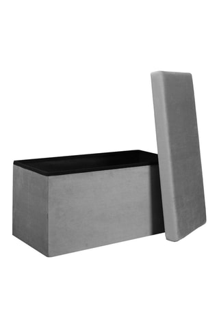 Banco con arcón Giulia - Gris