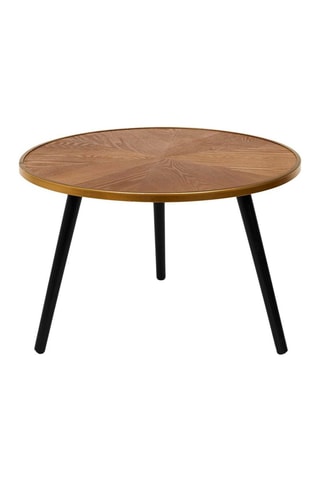 Mesa encajable Felix M1 de pino - Natural y negro