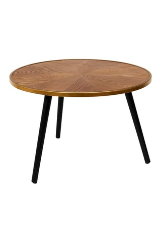 Mesa encajable Felix M1 de pino - Natural y negro