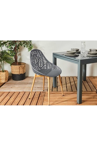 Silla de exterior Lucena - Gris