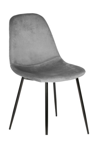 4 sillas Guilia - 
Gris oscuro