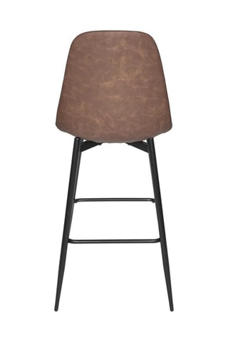 2 taburetes Amber - Marrón