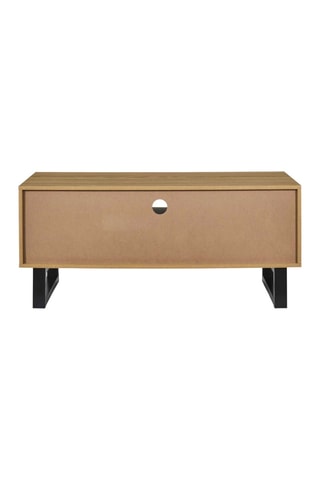 Mueble de TV de 2 puertas Calypso - 110 x 48 x 40 cm