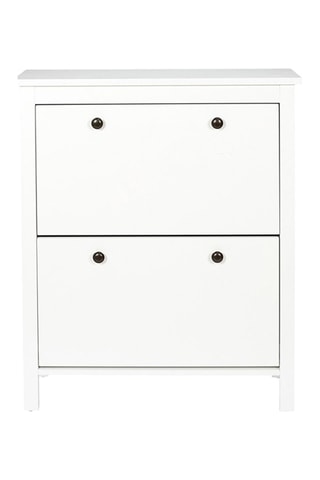 Zapatero de 2 puertas Elisabeth - Blanco